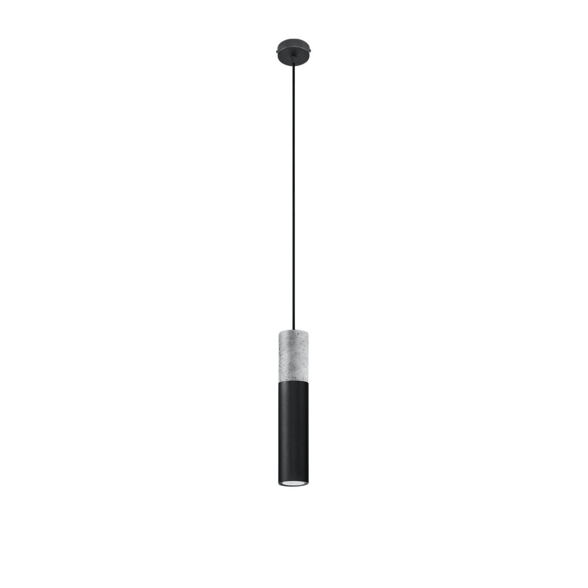 Pendant lamp BORGIO 1 black