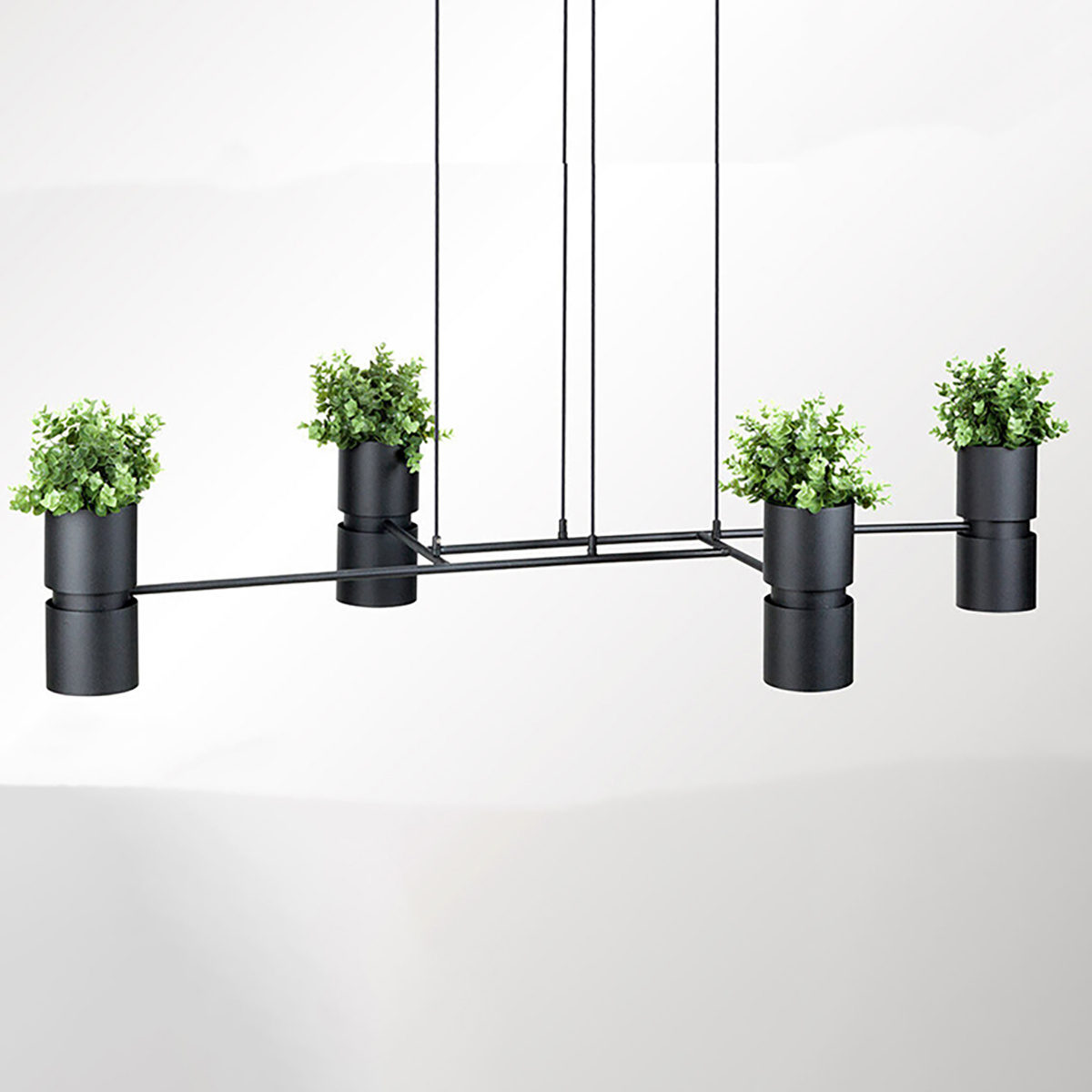 Pendant lamp KUKKIA black